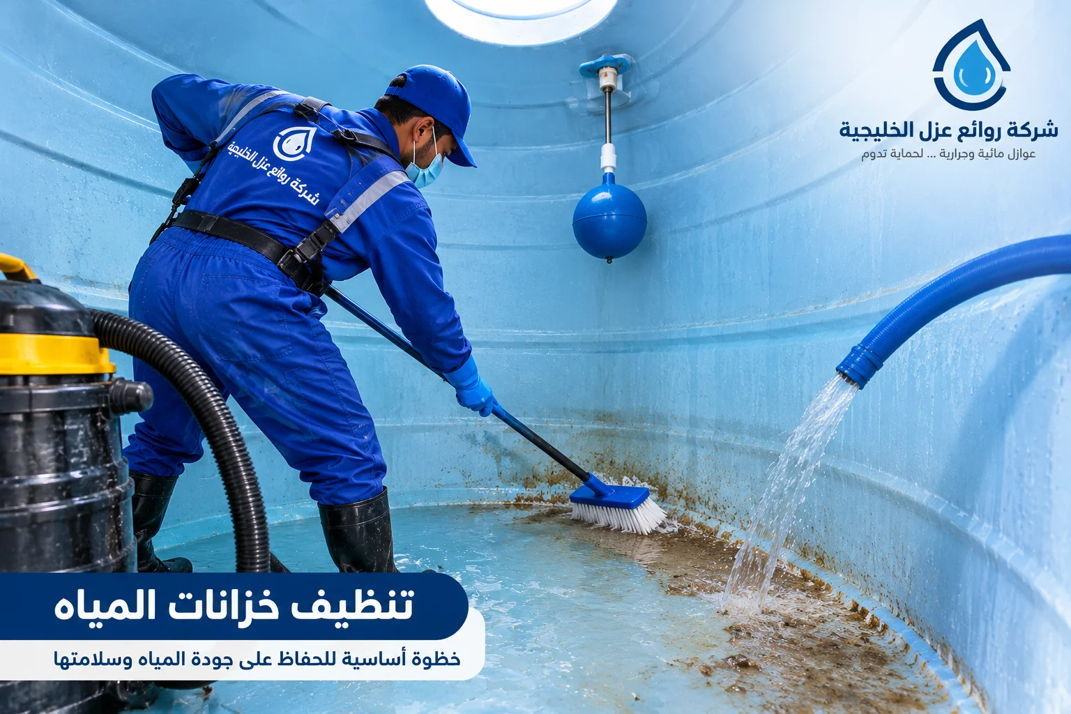 شركة تنظيف خزانات المياه بالقصيم