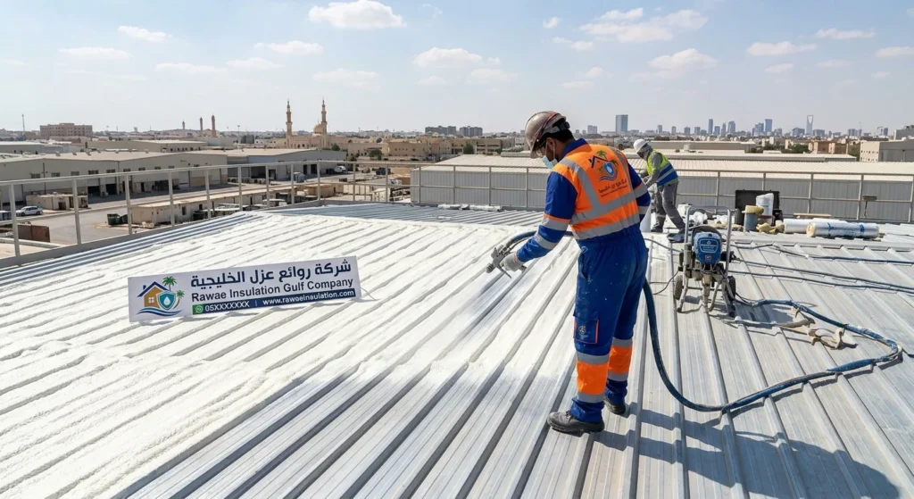 شركة عزل شينكو بالقصيم: المواد، خطوات التنفيذ، وتكاليف العزل الحراري والمائي طريقة عزل اسقف الشنكو بالفوم بالقصيم